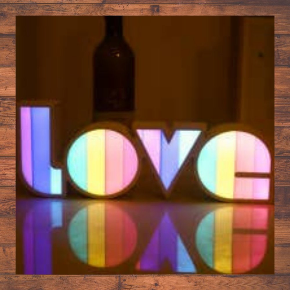 Neon Light Lamp LOVE Sign valentine's day
